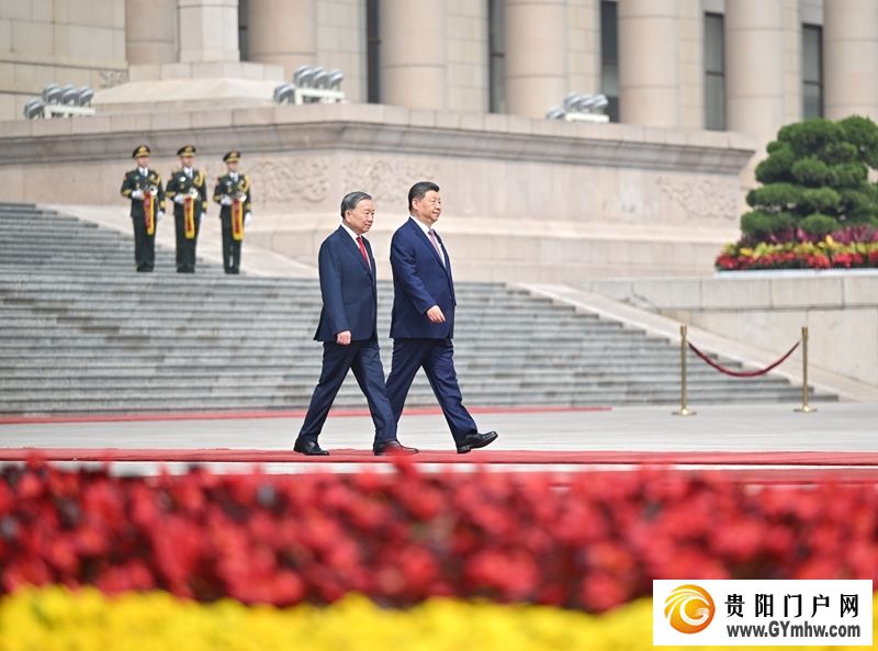 习近平同越共中央总书记、国家主席苏林举行会谈(图5)