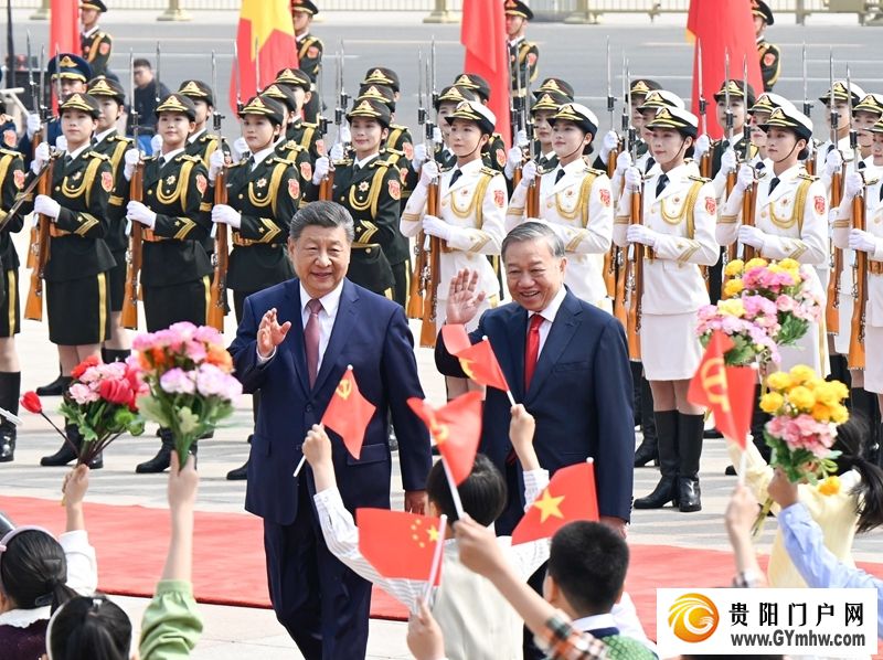 习近平同越共中央总书记、国家主席苏林举行会谈(图8)