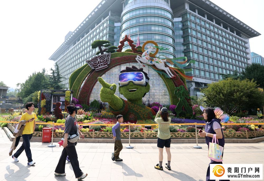 走近北京的国庆花坛(图17)