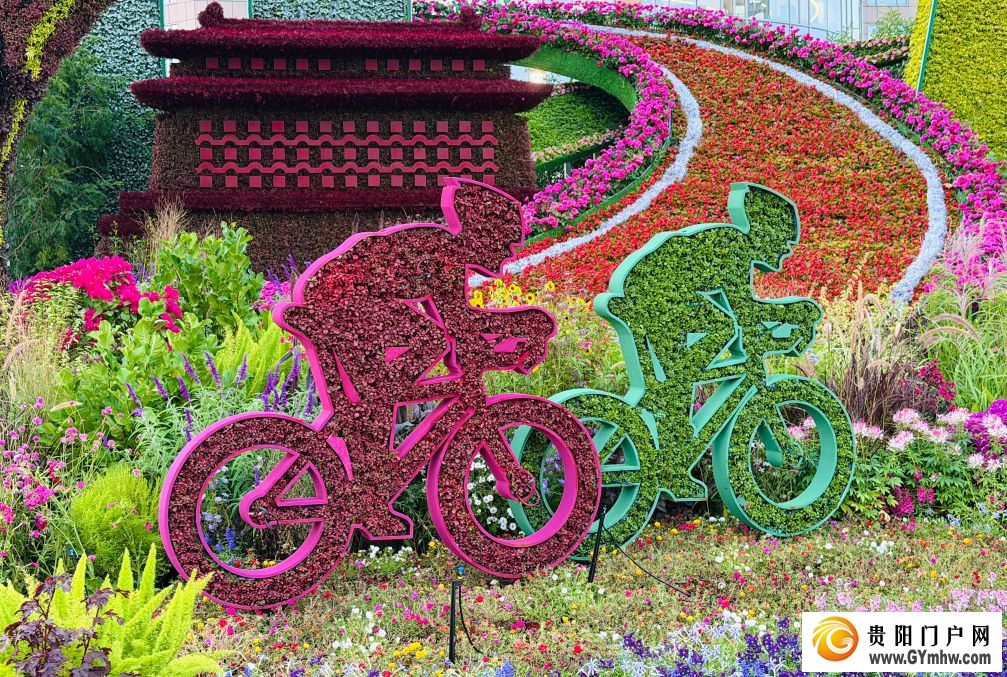 走近北京的国庆花坛(图10)