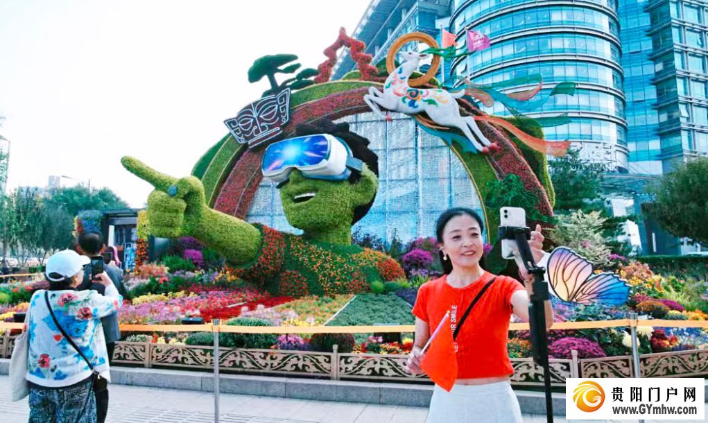 走近北京的国庆花坛(图19)