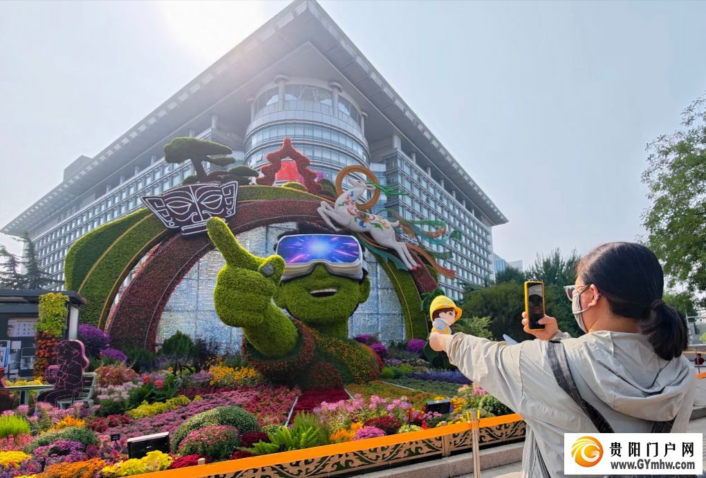 走近北京的国庆花坛(图21)
